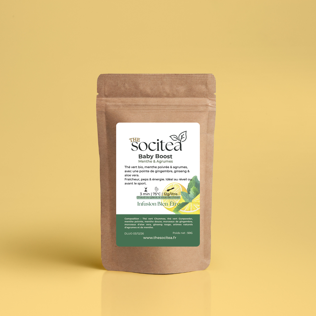 BABY BOOST – Coup de frais assuré ! The Socitea